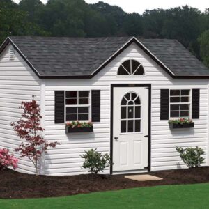 A 10 by 14 Victorian shed from Breezy Acres