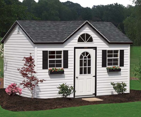 A 10 by 14 Victorian shed from Breezy Acres