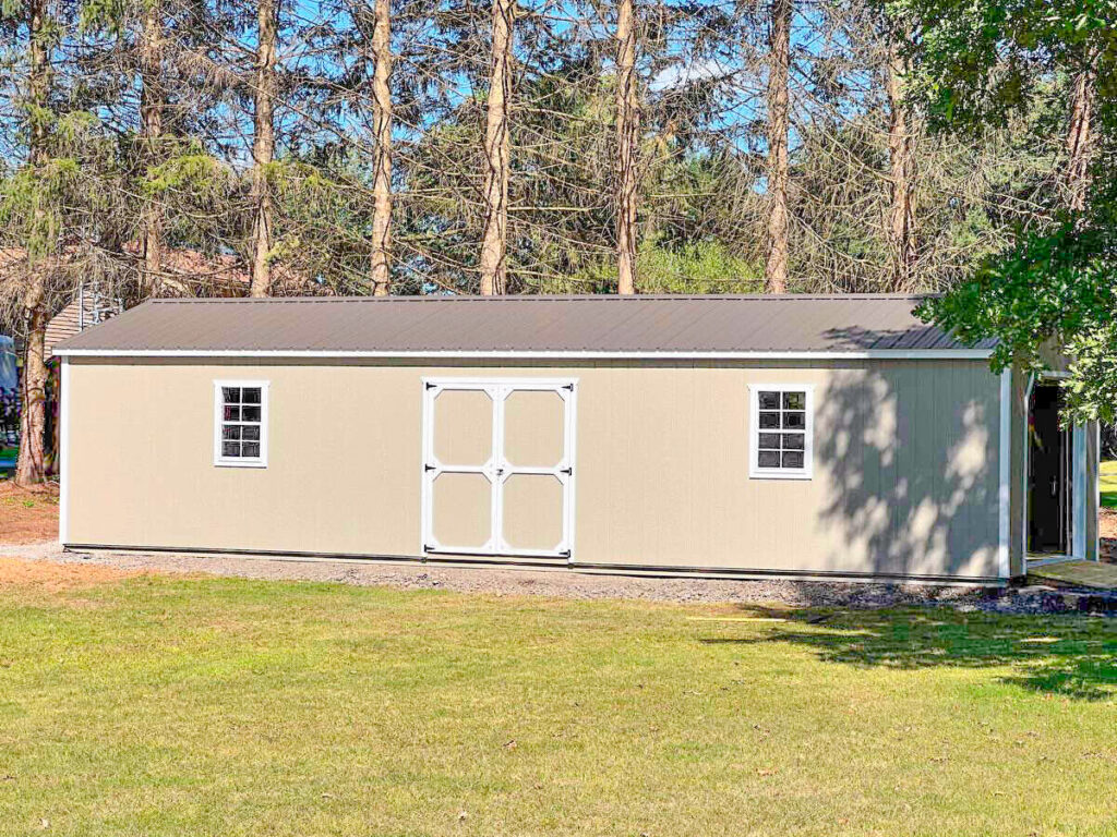 image of a Breezy Acres Workshop shed 14' x 40'