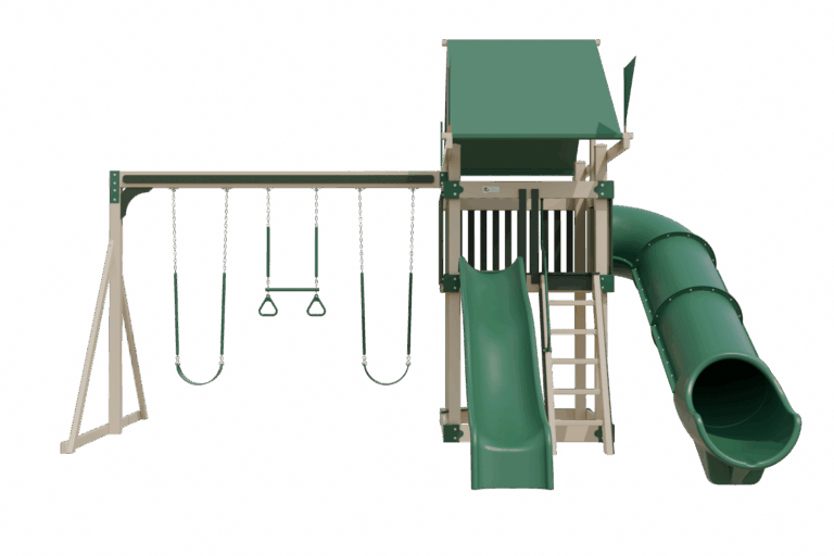 Basecamp 55 RTGO Almond Green Front Vinyl Playset