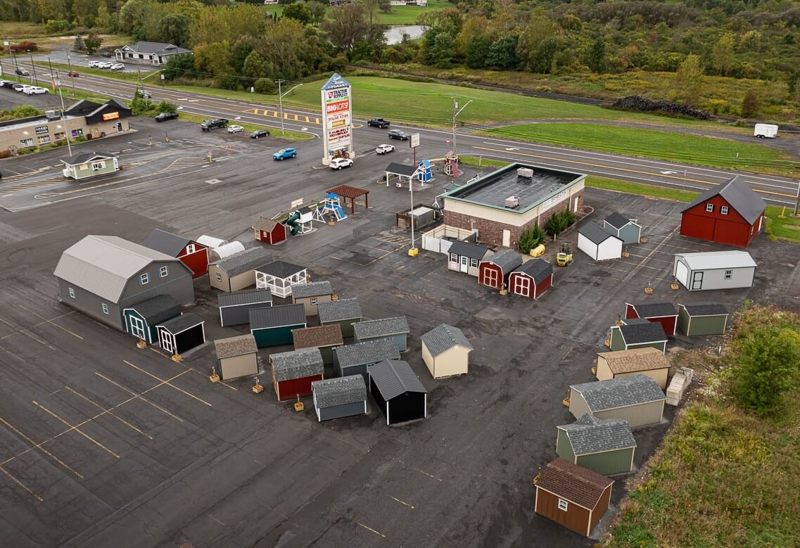 overhead view of breezy acres location